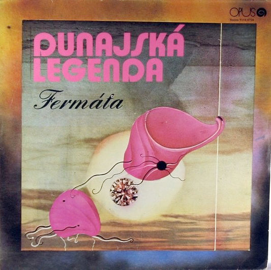 Image of Front Cover of 2314568C: LP - FERM TA, Dunajsk  Legenda (Opus; 9116 0726, Czechoslovakia 1980) Small topsplit on sleeve  VG/VG+