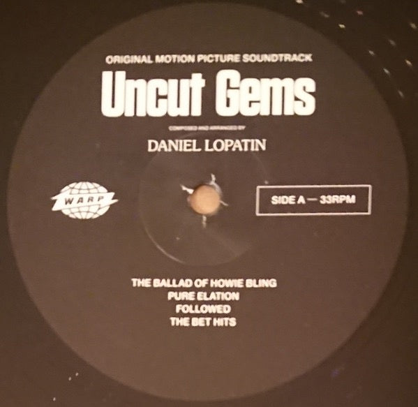 Image of Label Cover of 2xLP - VG+/VG+ - DANIEL LOPATIN, Uncut Gems (Original Motion Picture Soundtrack) (Warp Records; WARPLP308, UK 2019, Gatefold, 2 Inners), ,  - 4346071S