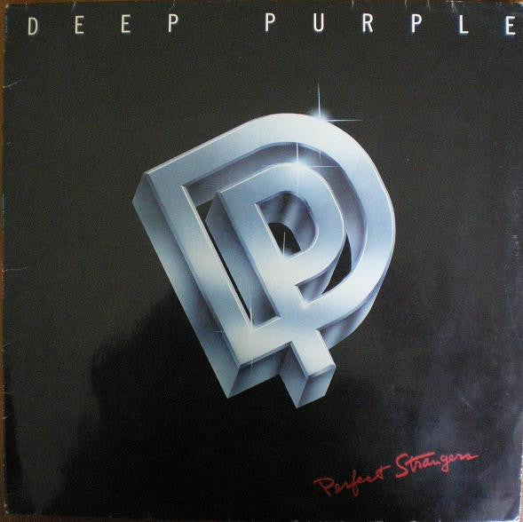 Image of Front Cover of 2324301E: LP - DEEP PURPLE, Perfect Strangers (Polydor Red Label; 823 777-1, Netherlands 1984, Inner)   VG+/VG+