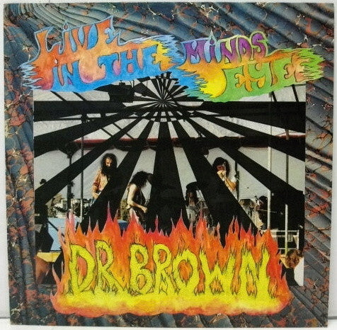 Image of Front Cover of 2324364E: LP - DR. BROWN, Live In The Mind's Eye (Beard Records; BEARD 005, UK 1992)   VG+/VG+