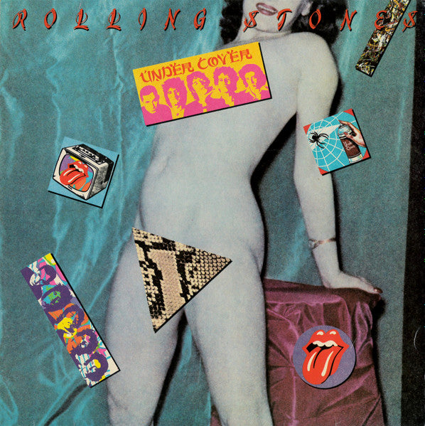 Image of Front Cover of 2324368E: LP - THE ROLLING STONES, Undercover (Rolling Stones Records; CUN 16543, India 1983)   VG+/VG