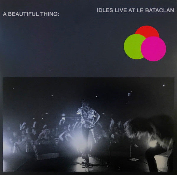 Image of Front Cover of 2xLP - VG+/VG+ - IDLES, A Beautiful Thing: Idles Live At Le Bataclan (Partisan Records; PTKF2174-5, UK, Europe & US 2019, Booklet, Pink Clear Neon Vinyl), ,  - 1746198S