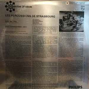 Image of Back Cover of 2314668C: 12" - LES PERCUSSIONS DE STRASBOURG, Cycle / Jeux 6 (Philips; 6526 019, France 1970, Silver Front & Rear Sleeve)   VG/VG