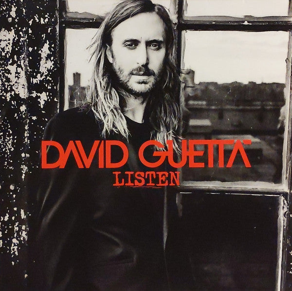 Image of Front Cover of 2344320S: 2xLP - DAVID GUETTA, Listen (What A Music Ltd.; 0825646195077, Europe 2014, 2 Inners)   VG+/VG+