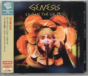 Image of Front Cover of 2334211E: CD - GENESIS, Live In The UK 1973 (king street; KINGCD4514, Japan 2023, Jewel Case, Unofficial ) With Obi  VG+/VG+