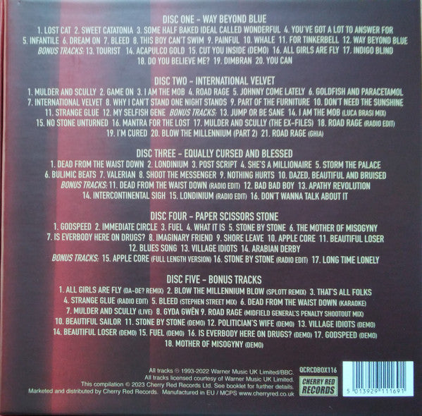 Image of Back Cover of 2334226E: CD - CATATONIA, Make Hay Not War: The Blanco Y Negro Years (Cherry Red; QCRCDBOX116, UK 2023, Box Set, Booklet)   EX/EX