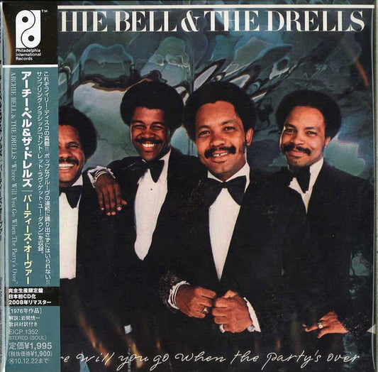 Image of Front Cover of 2334225E: CD - ARCHIE BELL & THE DRELLS, Where Will You Go When The Party's Over (Philadelphia International Records; EICP-1352, Japan 1976, Limited Edition, Remastered) mint copy, sealed  M/M