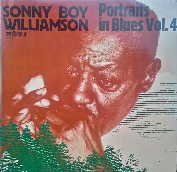 Image of Front Cover of 2314874C: LP - SONNY BOY WILLIAMSON, Portraits In Blues Vol. 4 (Storyville ; 671 158, Denmark )   VG/VG+