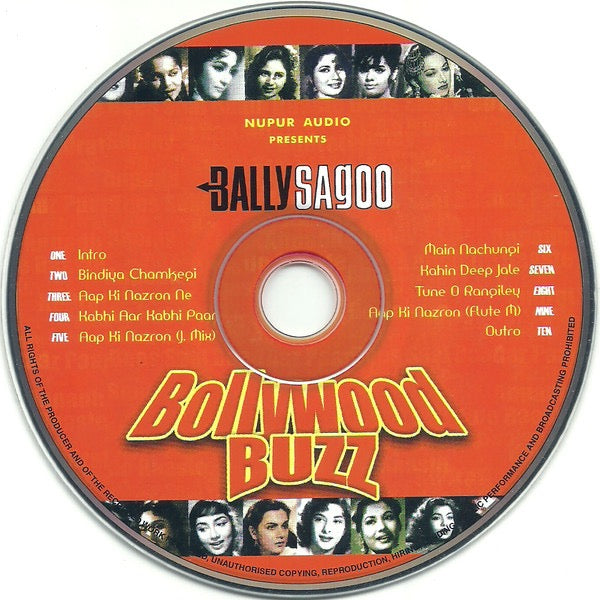 Image of Label Cover of 2334245E: CD - BALLY SAGOO, Bollywood Buzz (ISHQ Records; NMI-306, India 2004) mint copy, sealed  M/M