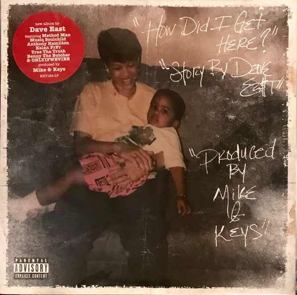 Image of Front Cover of 2424062E: LP - DAVE EAST X MIKE & KEYS, How Did I Get Here? (FTD Records; NXT124-LP, US 2022, Picture Sleeve) Still In Stickered Shrinkwrap  EX/VG+