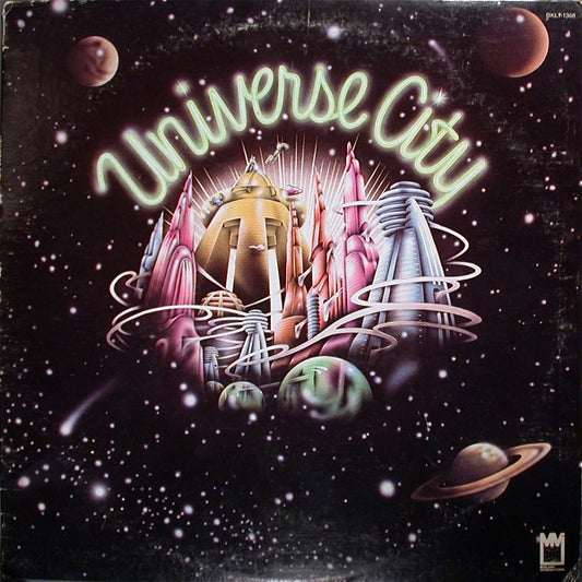 Image of Front Cover of 0426090E: 12" - UNIVERSE CITY, Can You Get Down / Serious (Midland International; DJL101677P, UK 2024 Reissue, Picture Sleeve, Record Store Day, Reissue) Some sticker residue. Light creasing.  VG+/EX