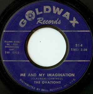 Image of Back Cover of 2414028C: 7" - THE OVATIONS, They Say / Me And My Imagination (Goldwax Records; 314, US 1966, Plain sleeve) Marks on vinyl. Light clicks on play.  /G+