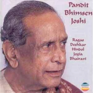 Image of Front Cover of 2414088C: CD - BHIMSEN JOSHI, Ragas: Deshkar, Hindol, Jogia & Bhairavi (Navras; NRCD 0034, India 1993, Booklet)   VG+/VG+