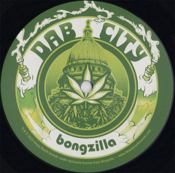 Image of Label Cover of 2414112C: LP - BONGZILLA, Dab City (Heavy Psych Sounds; HPS274, Italy 2023)   EX/VG+