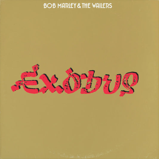 Image of Front Cover of 4644080S: LP - BOB MARLEY AND THE WAILERS, Exodus (Island Records; ILPS 9498, UK 1977, NOT-Embossed Sleeve, Inner)   VG/VG