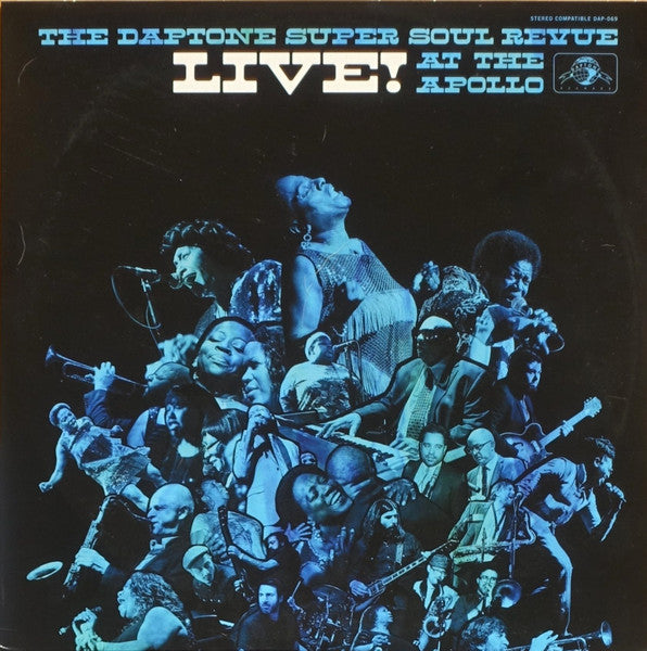 Image of Front Cover of 2444181S: 3xLP - VARIOUS, The Daptone Super Soul Revue Live! At The Apollo (Daptone Records; DAP-069, US 2021, Triple Gatefold, Booklet, With Obi)   VG+/EX