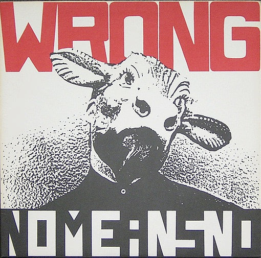 Image of Front Cover of 2414232C: LP - NOMEANSNO, Wrong (Alternative Tentacles; VIRUS 77, US 2024 Reissue, Insert, Download Code)   NEW/NEW