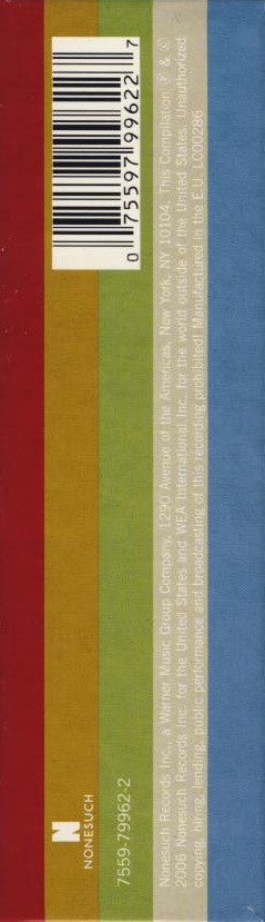 Image of Back Cover of 5xCD - VG/VG+ - STEVE REICH, Phases (A Nonesuch Retrospective) (Nonesuch ; 7559-79962-2, Europe 2006, Slipcase, Booklet), Corner Bumps, Light Shelf Wear,  - 4216483C