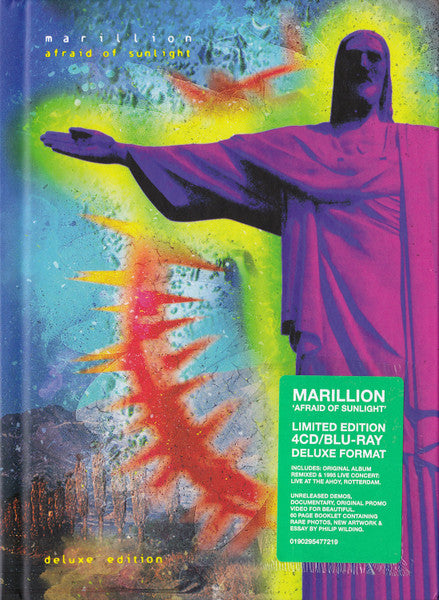 Image of Front Cover of 0115422C: 5xCD - MARILLION, Afraid Of Sunlight (Parlophone; 0190295477219, Europe 2019, Book Sleeve, Deluxe Edition, Cd And Blu-Ray)   VG+/VG+