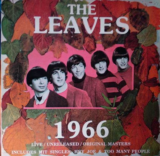 Image of Front Cover of 4925235E: LP - THE LEAVES, 1966 (Fan Club ; FC 006, France 1984) Strong VG+  VG+/VG+