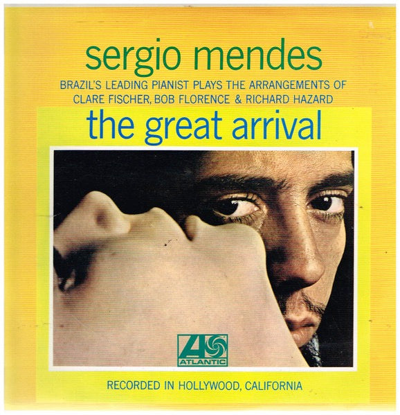 Image of Front Cover of 2414320C: LP - SERGIO MENDES, The Great Arrival (Atlantic; AL-32200, New Zealand 1966)   VG+/G+