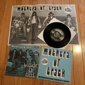 Image of Label Cover of 2414344C: 7" - MOTHERS OF TRACK, Motorcycle Rock (Splattered! Records; SPLAT-023, US 2020 Reissue, Picture Sleeve, Poster, Limited To 500) Light marks only.  VG+/VG