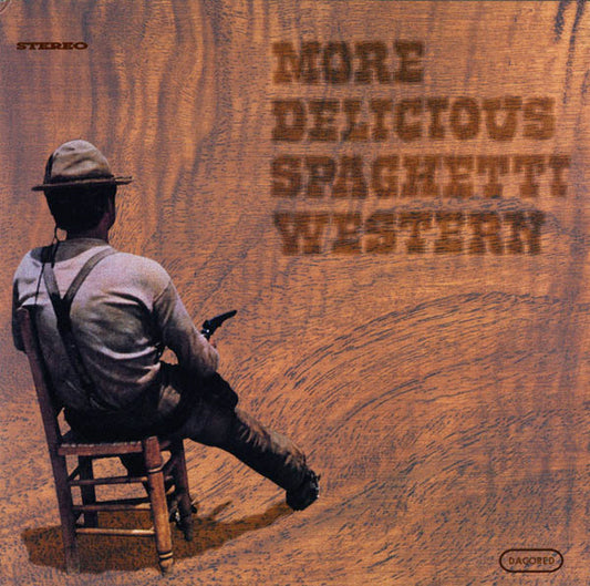 Image of Front Cover of 2424237E: LP - VARIOUS ARTISTS, More Delicious Spaghetti Western (Dagored ; Red 115-1, Italy 2000, Gatefold, Stapled In Booklet, 180 Gram Vinyl) Strong VG  VG+/VG