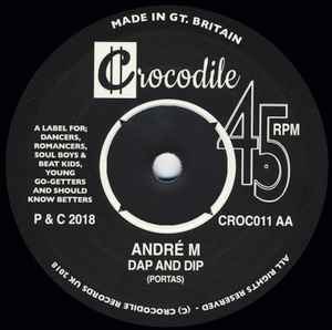 Image of Label Cover of 2424148E: 7" - ANDR  M, Kenzys Choice / Dap And Dip (Crocodile Records; CROC011, UK & Europe 2018, Company sleeve)   EX/EX