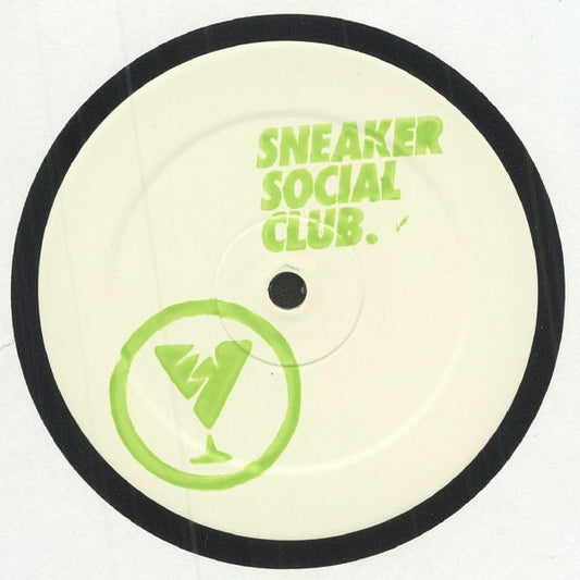 Image of Front Cover of 12" EP - /VG+ - COCKTAIL PARTY EFFECT, SNKRX010 (Sneaker Social Club; SNKRX0 10, UK 2022, Stamped White Label, Plain Sleeve), , Basssssss, Halftime, Grime, Drum n Bass - 2246195S