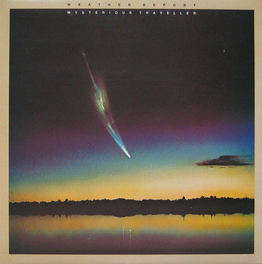 Image of Front Cover of 3414014C: LP - WEATHER REPORT, Mysterious Traveller (CBS; 80027, UK 1974) Light marks  VG/VG