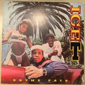 Image of Front Cover of 3324442E: LP - ICE-T, Rhyme Pays (Sire; 1-25602, US 1987, Picture sleeve, Inner) Corner Bumps  VG+/VG+