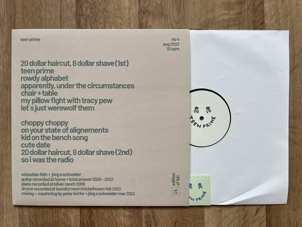 Image of Label Cover of 2424363E: 12" EP - TEEN PRIME, No. 4 (; no. 4, Germany 2022)   VG+/VG+