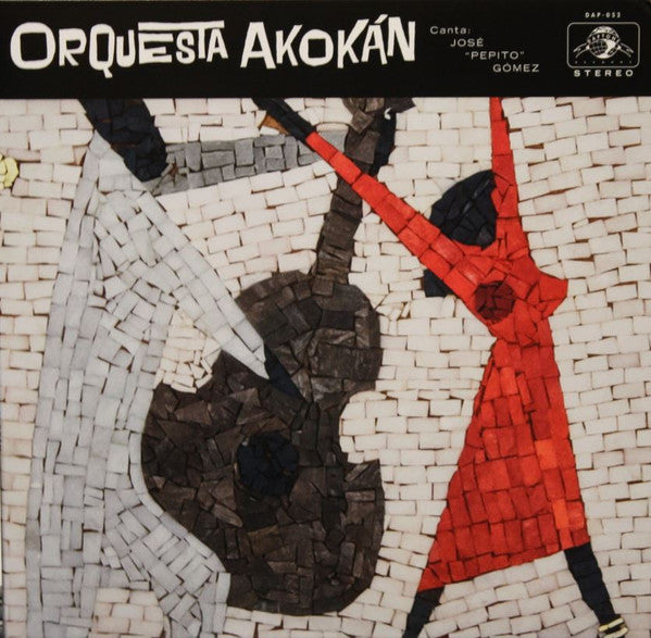 Image of Front Cover of 2444351S: LP - ORQUESTA AKOK N, Orquesta Akok n (Daptone Records; DAP-052, US 2018, Gatefold, Translucent Sage Vinyl, Ltd Ed. 1000)   VG+/VG+