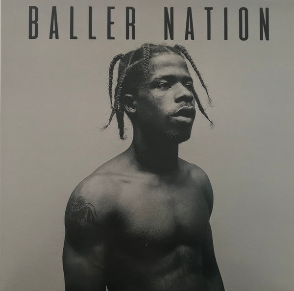 Image of Front Cover of 4944105S: LP - MARTY BALLER, Baller Nation (Omerta Inc; OMINC019, UK 2017) Opened Instore  VG+/VG+