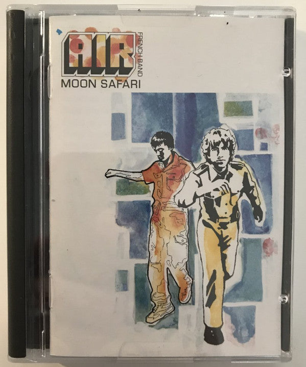 Image of Front Cover of 2434085E: Minidisc - AIR, Moon Safari (Virgin ; 7243 8 44978 8 0, UK 1998, Booklet) Four cracks on front of case. Mini disc is close to EX  VG+/VG+