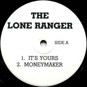 Image of Front Cover of 2444451S: 12" - THE LONE RANGER / CONSEQUENCE, It's Yours / The Consequences (Not On Label (Lone Ranger ; Rang 1, US 1997, White Label, Plain sleeve) Lightest of marks.  /VG+