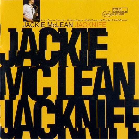 Image of Front Cover of 3514156C: CD - JACKIE MCLEAN, Jacknife (Blue Note; 7243 5 40535 2 8, Europe 2002 Reissue, Jewel Case)   VG+/VG