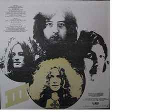 Image of Back Cover of 2544015S: LP - LED ZEPPELIN, Led Zeppelin III (Atlantic; SD 7201, Philippines 1970s Reissue) Still in shrink, light edge wear on open end, small pen mark in back under shrink  VG+/VG+