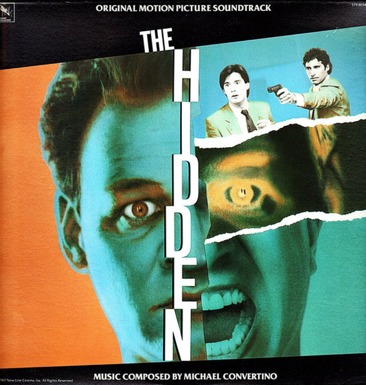 Image of Front Cover of 2524056E: LP - MICHAEL CONVERTINO, The Hidden (Original Motion Picture Soundtrack) (Var se Sarabande; STV 81349, US 1987)   VG/VG+