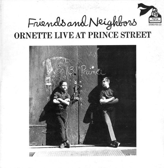 Image of Front Cover of 2554032S: LP - ORNETTE COLEMAN, Friends And Neighbors - Ornette Live At Prince Street (BGP Records; HIQLP 116, UK 2023, Gatefold)   NEW/NEW