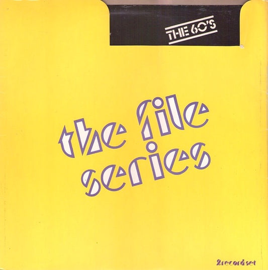 Image of Front Cover of 2514184C: 2xLP - VARIOUS, The File Series - The 60's File (Pye Records; FILD 006, UK 1977, Die Cut Sleeve, 2 Inners)   VG/VG