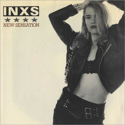 Image of Front Cover of 2524066E: 12" - INXS, New Sensation (Mercury; INXSR912, UK 1987)   VG+/VG+