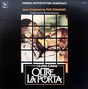 Image of Front Cover of 2524078E: LP - PINO DONAGGIO, Oltre La Porta (Original Motion Picture Soundtrack) (Var se Sarabande; STV 81213, US 1984) Record unplayed. In opened shrink. Sleeve has ringwear.  VG+/EX