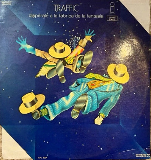 Image of Front Cover of 2524102E: LP - TRAFFIC, Disp�rale A La F�brica De La Fantasia (Island Records; 250011, Mexico 1973)   VG/VG