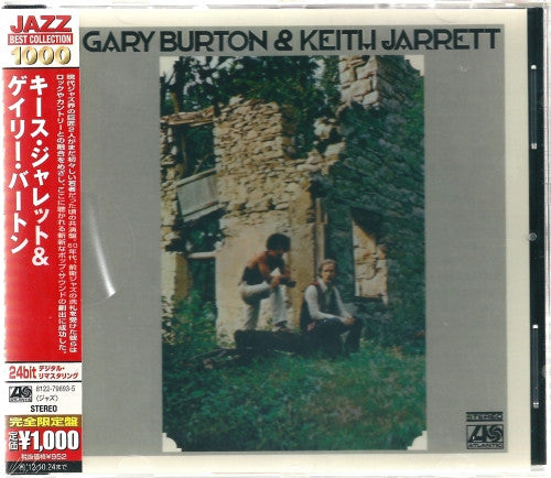 Image of Front Cover of 2554068S: CD - GARY BURTON & KEITH JARRETT, Gary Burton & Keith Jarrett (Atlantic; 8122-79693-5, Europe 2012, Jewel Case, With Obi) With Obi  VG+/VG+