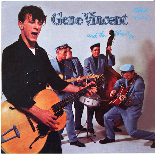 Image of Front Cover of 2524187E: LP - GENE VINCENT AND HIS BLUE CAPS, Gene Vincent And The Blue Caps (Capitol Records ; T811, US 2005 Reissue) Strong VG+, Still In Stickered Shrinkwrap  EX/VG+