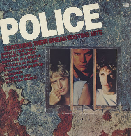 Image of Front Cover of 2524124E: 2xLP - THE POLICE, Featuring Their Breakbusting Hits (Music For Pleasure; MFPD 3, South Africa 1981, Laminated Gatefold Sleeve, Inner, Regatta De Blanc and Ghost in the Machine)   VG+/VG+