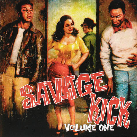 Image of Front Cover of 2554082S: CD - VARIOUS, Savage Kick Volume One (Not On Label; SKCD101,  , Jewel Case, Unofficial release)   VG+/VG+