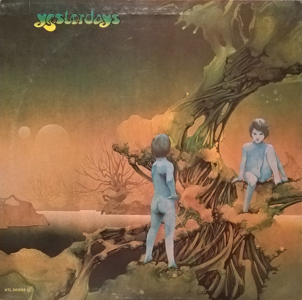 Image of Back Cover of 2544263S: LP - YES, Yesterdays (Atlantic; ATL 50 048  , Germany 1970s Reissue, Inner)   VG/VG+