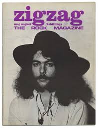 Image of Front Cover of 2534127E: Book - EDGAR BROUGHTON, MICK JAGGER, NEIL YOUNG, CAPT BEEFHEART, Zigzag Magazine No 4 August 1969 Capt Beefheart Edgar Broughton Mick Jagger John Mayall Neil Young (,  )   VG/VG+